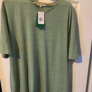 Threads 4 Thought Green V-Neck Tee in 2X